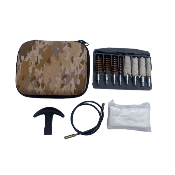 Kit Pembersihan Pistol Handgun dengan Camo Soft Case