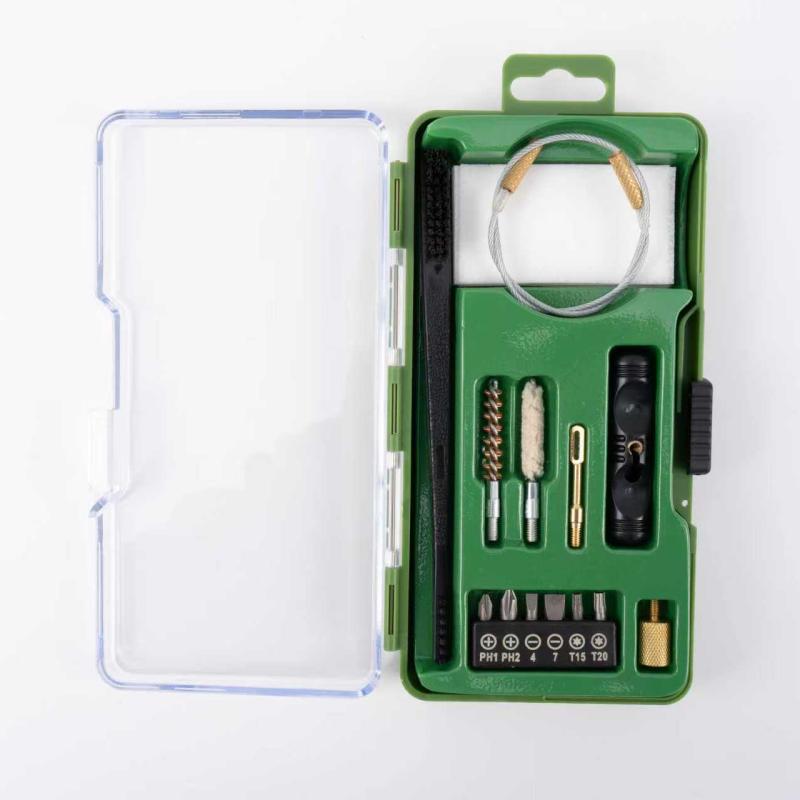 Kit Pencuci Pistol Pistol Kaliber .22 Profesional