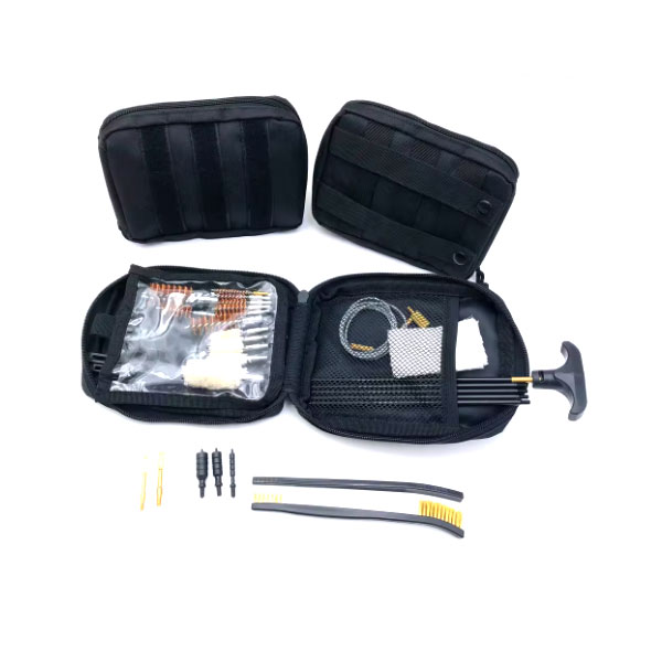 Kit Pembersihan Pistol Universal dalam Poket Taktikal Deluxe